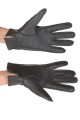 Mănuși de damă reprezentative negre piele 32.00