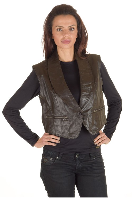 Vestă din piele naturală 94.00
