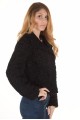 Palton de damă negru de astrahan 372.00