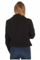 Palton de damă negru de astrahan 372.00