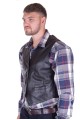 Vestă de bărbați elegantă piele 78.00