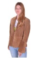 Sacou din piele întoarsă din piele naturală 78.00