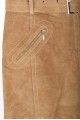 Fustă de damă de brand din piele întoarsă din piele naturală 67.00