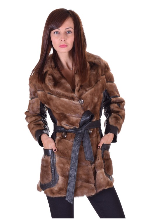 Palton de damă superb dе blana naturala 398.00