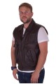 Vestă de bărbați piele 131.00