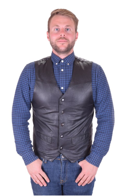 Vestă din piele naturală 78.00