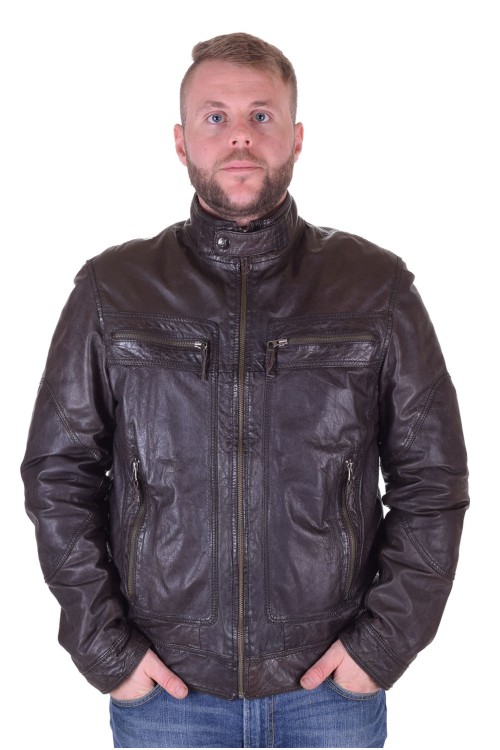 Geacă de bărbați piele 184.00