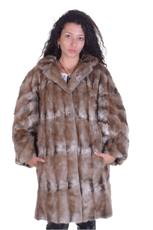Palton elegant dе blana naturala 198.00
