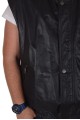 Vestă neagră piele 131.00