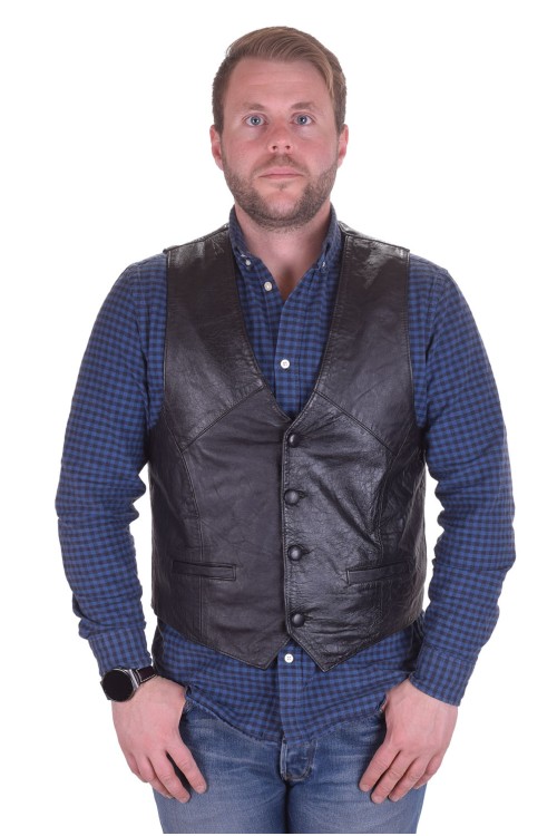 Vestă de bărbați piele 94.00