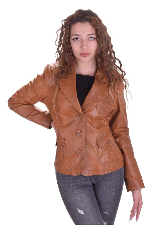 Sacou maro piele 24.00