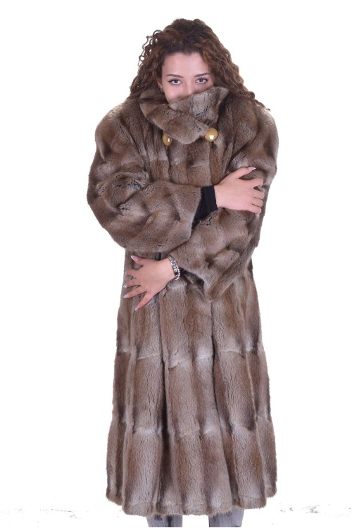 Palton de damă elegant dе blana naturala 452.00