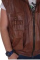 Vestă de bărbați piele 67.00