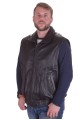 Vestă neagră piele 131.00