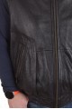 Vestă neagră piele 131.00