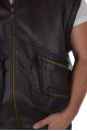 Vestă de bărbați din piele naturală 131.00