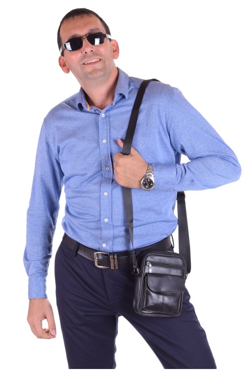 Geantă  de bărbați din piele naturală 45.00