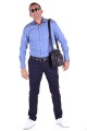 Geantă  de bărbați elegantă din piele naturală 162.00