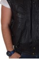 Vestă neagră piele 131.00