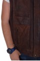 Vestă de bărbați piele 104.00