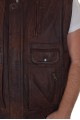 Vestă de bărbați piele 104.00
