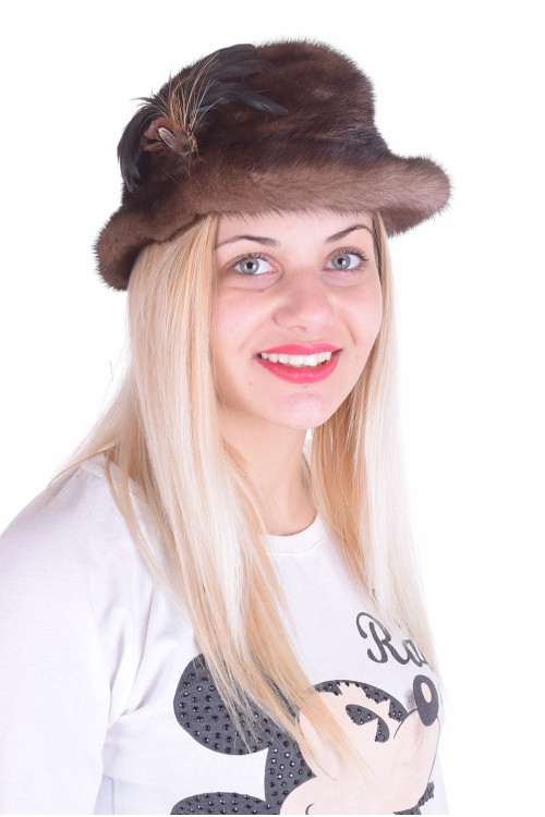 Pălărie de damă dе blana naturala 63.00