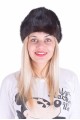 Pălărie de damă neagră dе blana naturala 67.00