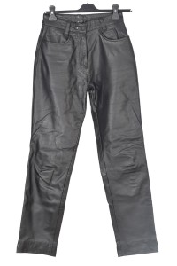 Pantalon de damă actual din piele naturală