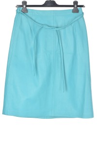 Fustă cochetă din piele naturală