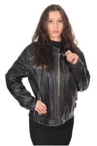 Geacă de damă actuală din piele naturală