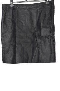 Fustă clasic din piele naturală