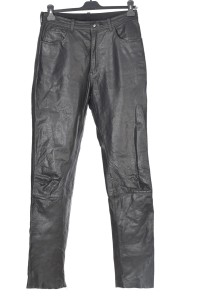 Pantalon de damă actual din piele naturală