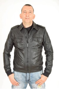 Geacă de damă de firmă din piele naturală