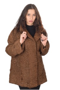 Palton maro de astrahan